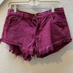 One by One Teaspoon shorts